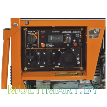 Дизельный генератор Carver PPG-7000DE (01.020.00023) картинка 6